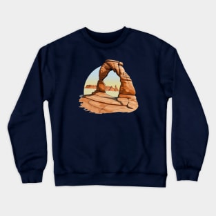 Delicate Arch Crewneck Sweatshirt